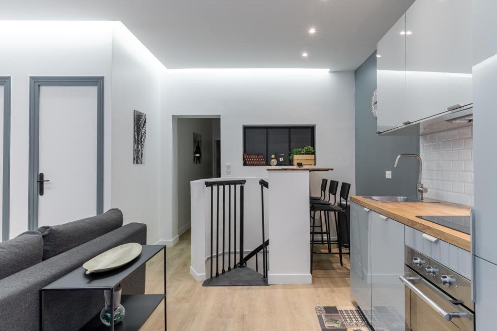 Hsh Batignolles Sauffroy Charming Apartment 8P 파리 외부 사진